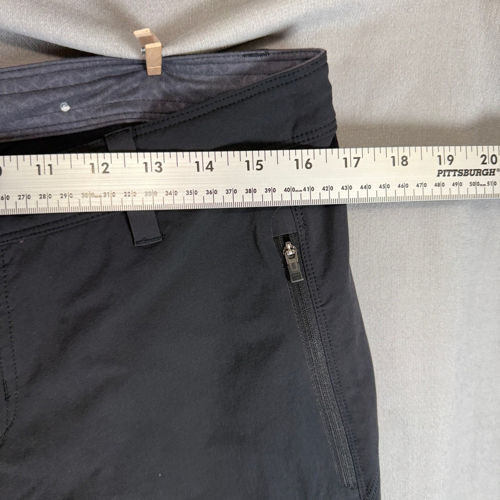 REI Hiking Pants Women 10 Dark Gray Nylon Spandex Stretch Outdoor Straight Leg - Picture 9 of 11